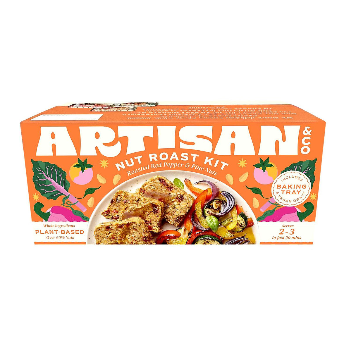 Artisan & Co Roasted Red Pepper & Pine Nut Roast Kit 212g