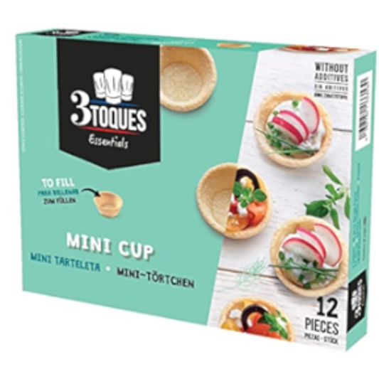 3TOQUES 12 Mini Cups 72g