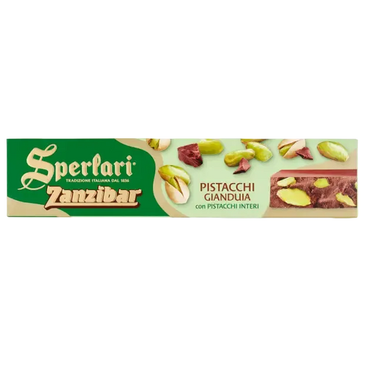 Sperlari Zanzibar Pistacchi e Gianduia 200g