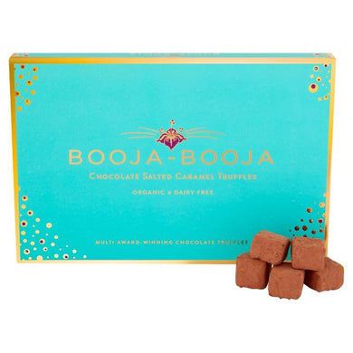 BOOJA BOOJA Dairy Free Chocolate Salted Caramel Truffles 184g