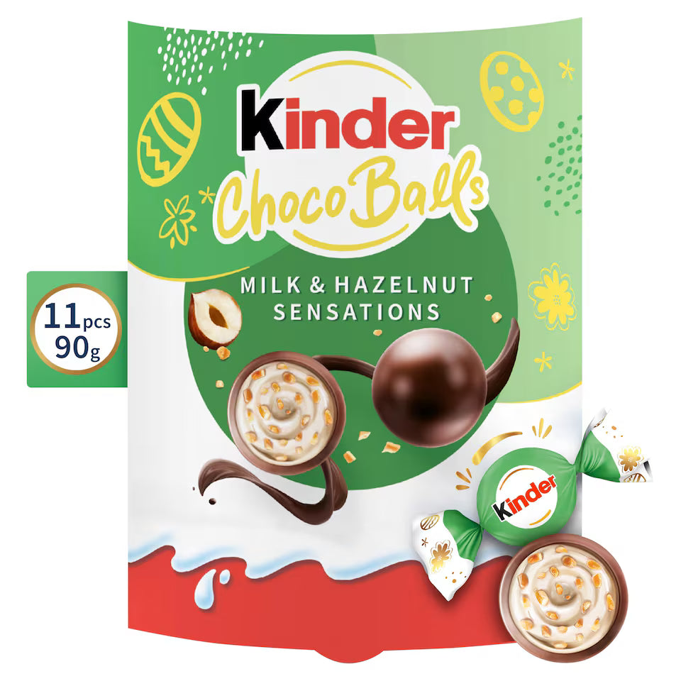 Kinder Choco Balls Milk & Hazelnut Sensations