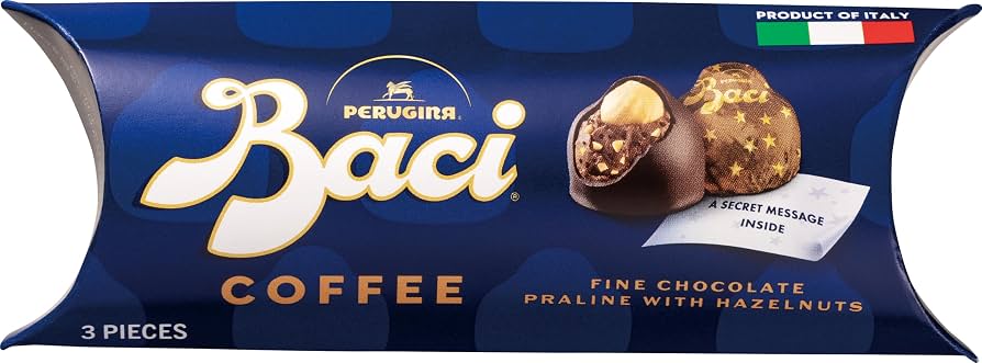 Baci Coffee Tube 3 Pieces 37.5g
