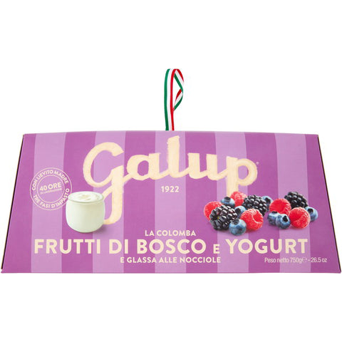 GALUP LA COLOMBA Frutti Di Bosco e Yogurt (Fruit & Yogurt) 750g