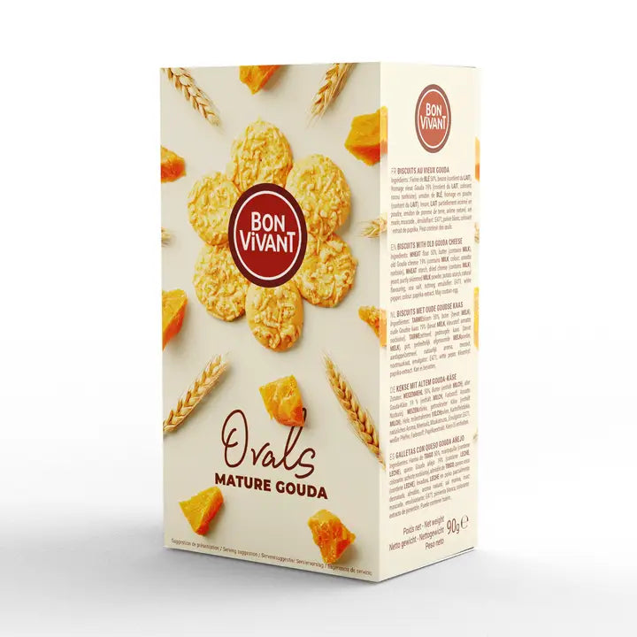 Bon Vivant Mature Gouda Biscuits 75g