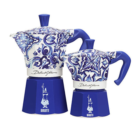 BIALETTI X DOLCE & GABBANA Blu Mediterraneo Moka Express