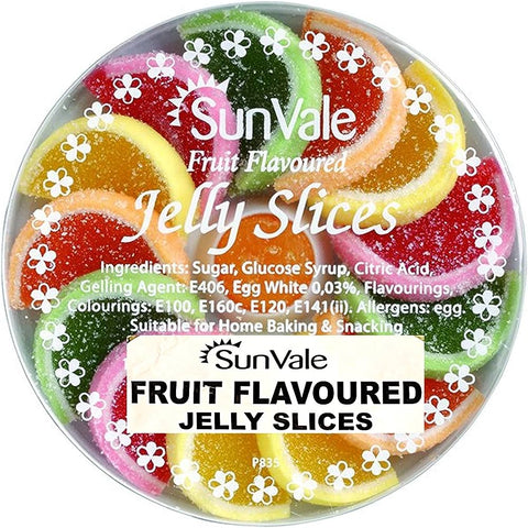 SUNVALE Assorted Fruit Flavoured Jelly Slices 200g