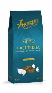 AMARELLI Honey & Liquorice Candies 90g