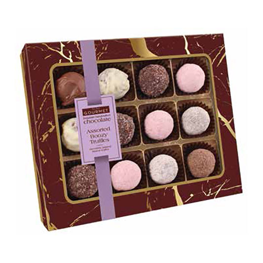 BON BON'S GOURMET Assorted Boozy Truffles Box  135g