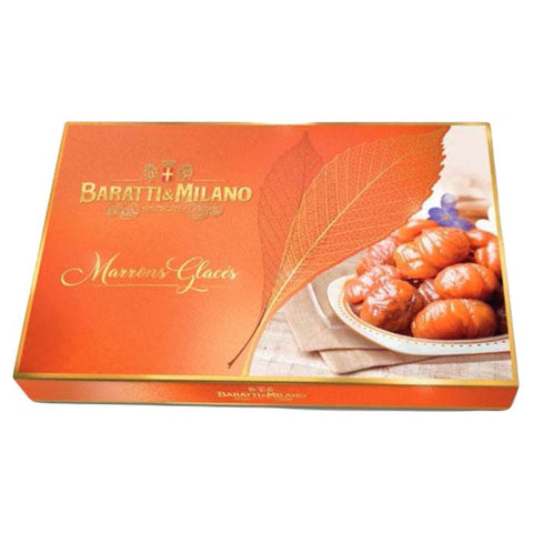 BARATTI & MILANO Marron Glacés 180g Flat Box