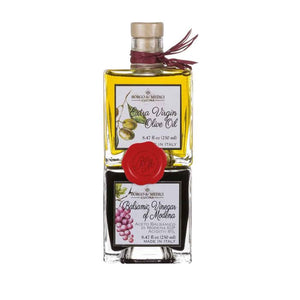 BORGO DE MEDICI Evoo & Balsamic Of Modena Stackable Bottles 494g