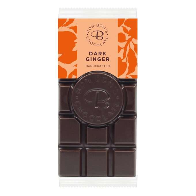 BonBon Dark Chocolate Ginger Bar