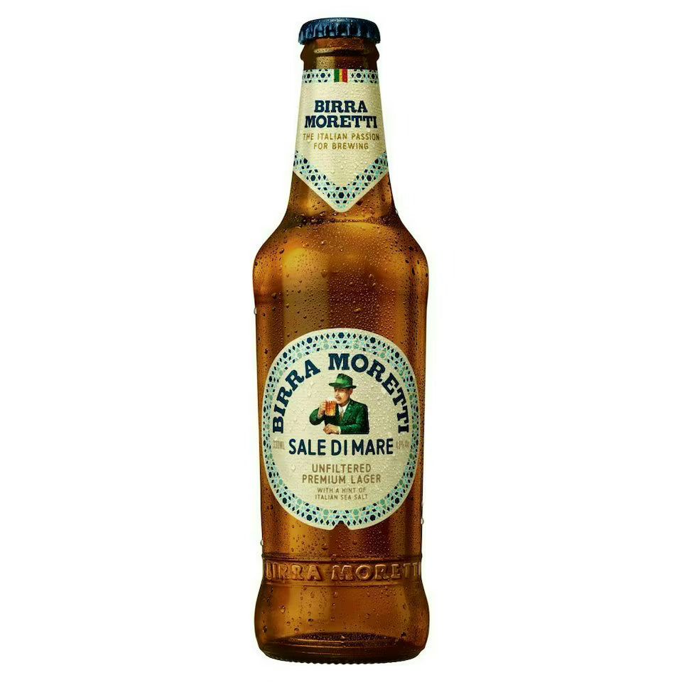 Birra Moretti Sale di Mare Unfiltered Lager 330ml
