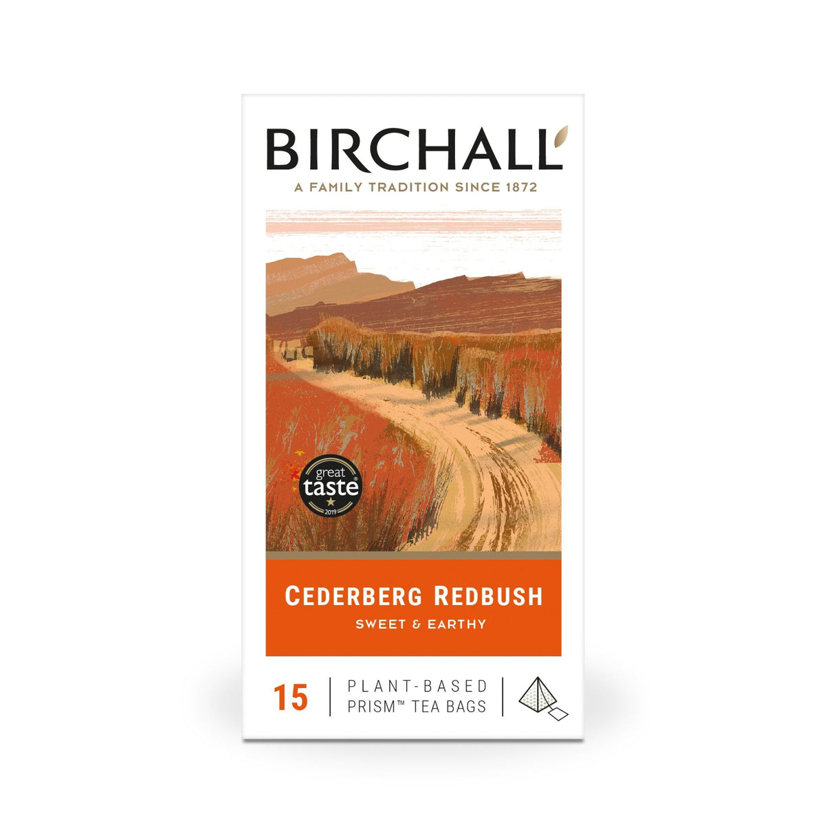 Birchall Cederberg Redbush 15 Prism Tea Bags