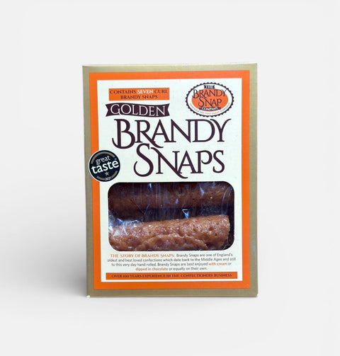 THE BRANDY SNAP CO Golden Brandy Snaps Boxed 100g