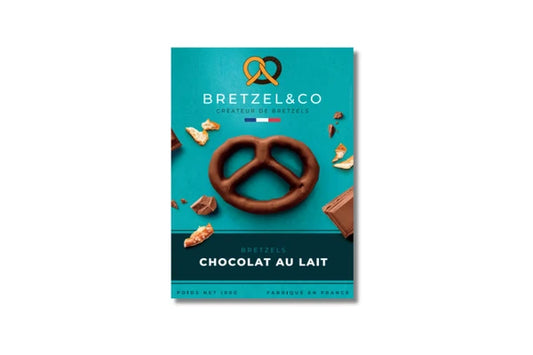 Bretzel&Co Milk Chocolate Pretzels 100g