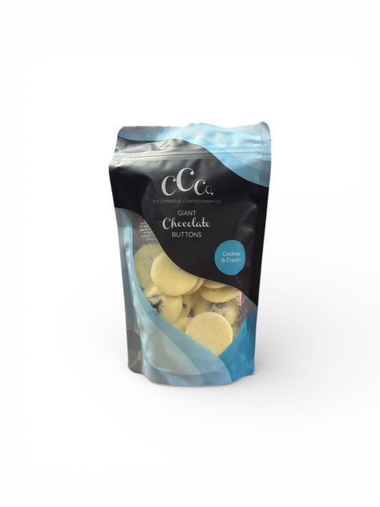 CCO Cookies & Cream Chocolate Buttons 130g