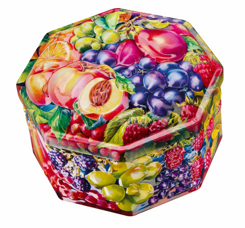 Orchard Fruits Tin  (With Soft Fruit Softies)