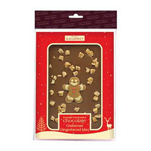 BON BON'S GOURMET Christmas Chocolate Slab