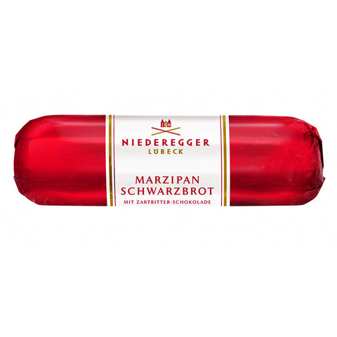 NIEDEREGGER Dark Chocolate Covered Marzipan Loaf
