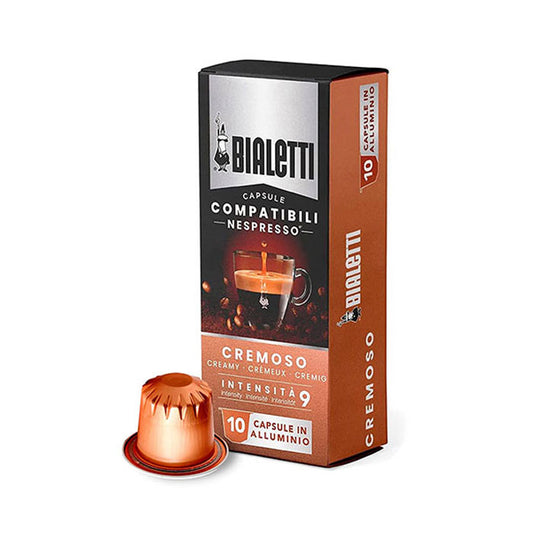 BIALETTI Cremoso Nespresso Capsules 10 pack