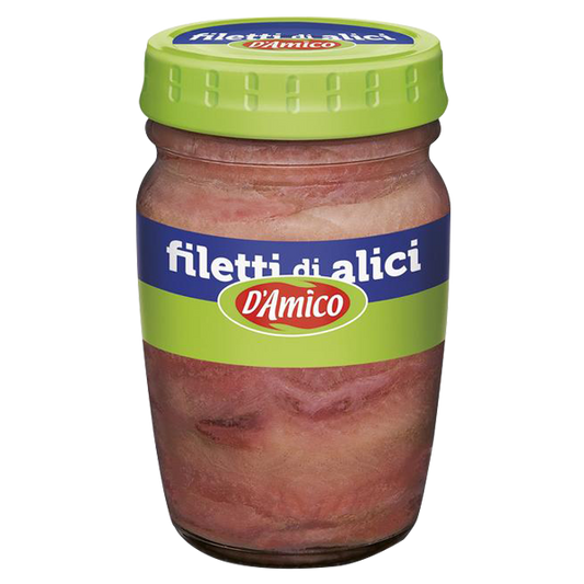 D'AMICO Anchovies in Sunflower Oil 80g