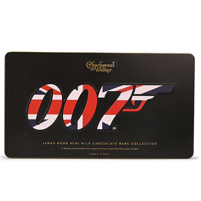 CHARBONNEL ET WALKER 007 James Bond - Mini Milk Chocolate Collectors Tin