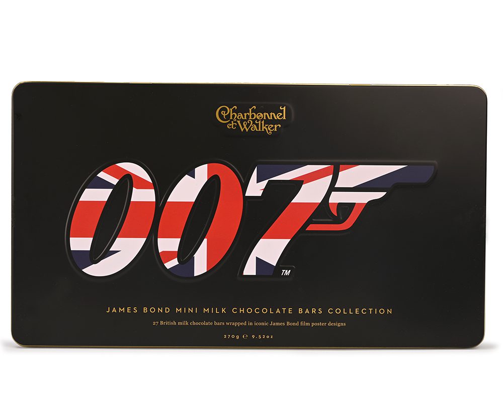 CHARBONNEL ET WALKER 007 James Bond – Mini Milk Chocolate Collectors Tin