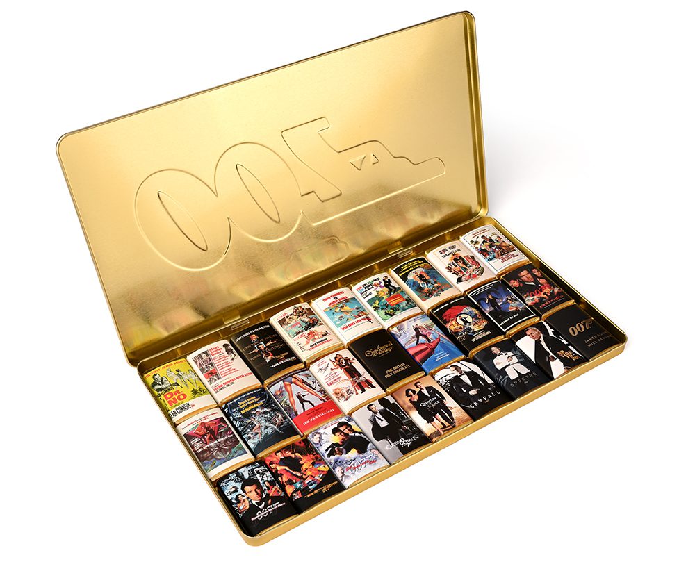 CHARBONNEL ET WALKER 007 James Bond – Mini Milk Chocolate Collectors Tin