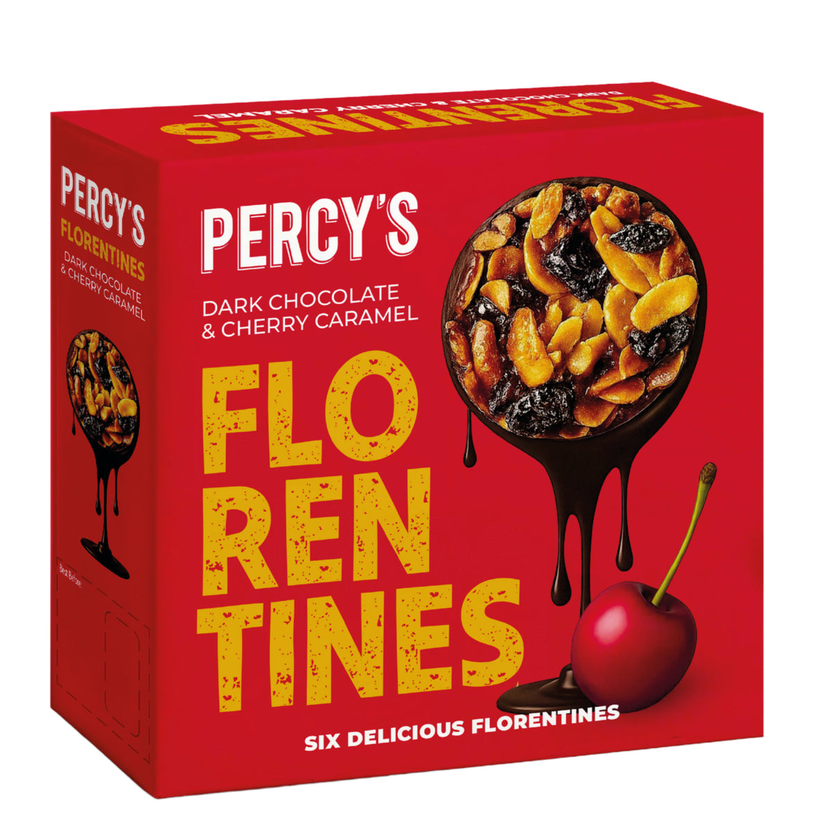 PERCY'S Dark Chocolate and Cherry Florentines