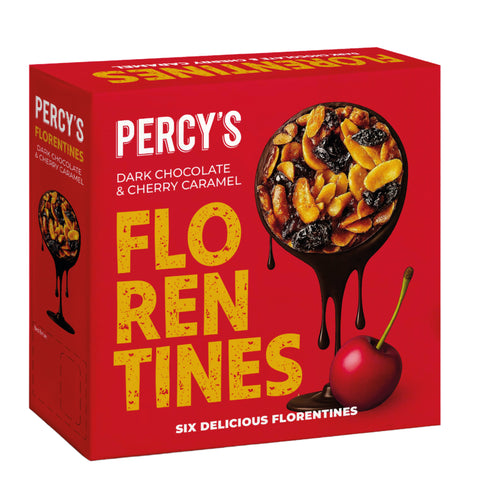 PERCY'S Dark Chocolate and Cherry Florentines