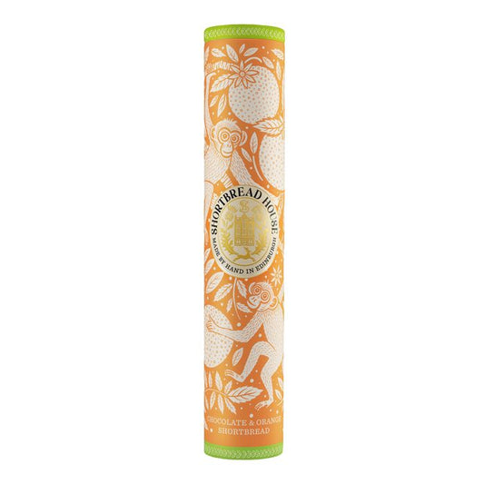 Shortbread House of Edinburgh Chocolate & Orange Shortbread Tall Tin 250g