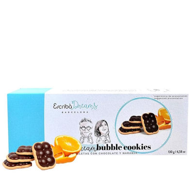 ESCRIBÀ DREAMS Bubble Cookies Orange 130g Box