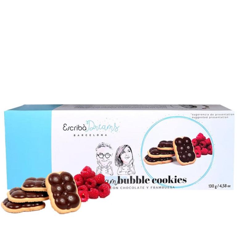 ESCRIBÀ DREAMS Bubble Cookies Raspberry 130g Box