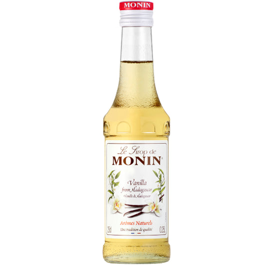 Monin Vanilla Syrup for Speciality Coffee 25cl