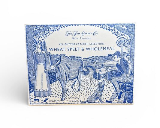 THE FINE CHEESE CO. All-Butter Crackers Selection Box 375g
