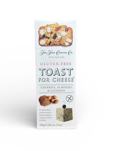 THE FINE CHEESE CO. Gluten Free Cherry, Almond & Linseeds Toast for Cheese 100g
