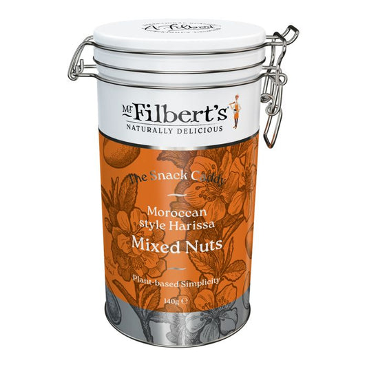 Mr Filbert's Moroccan Style Harissa Mixed Nuts Tin 140g