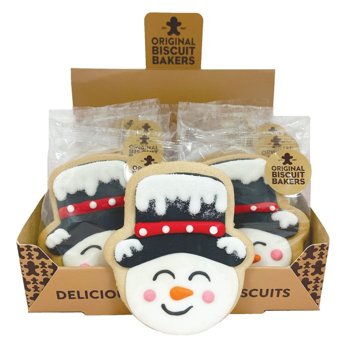 Original Biscuit Bakers Snowman Sugar Cookie