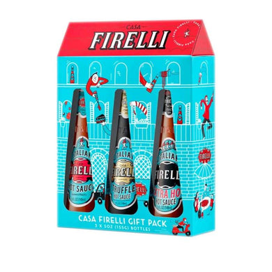 CASA FIRELLI Hot Sauce Set of 3 Variety Pack 3 x 148ml