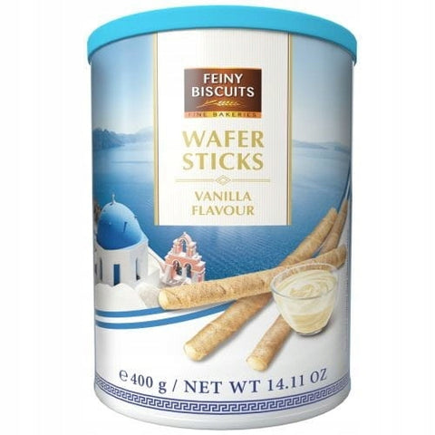WAFER ROLL WITH A VANILLA FLAVOURED CREAM