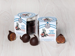 THINK MEDITERRANEAN Fig Truffle with Blue Cheese Ganache 100g