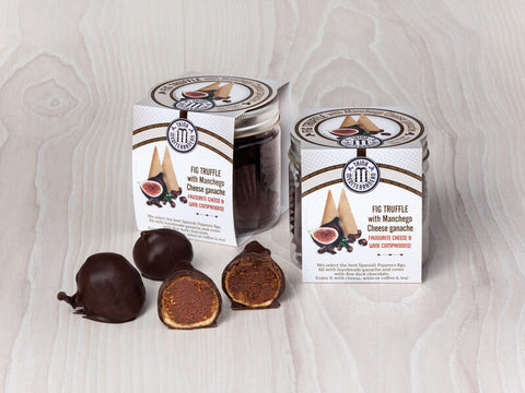 THINK MEDITERRANEAN Fig Truffle with Manchego Cheese Ganache 100g