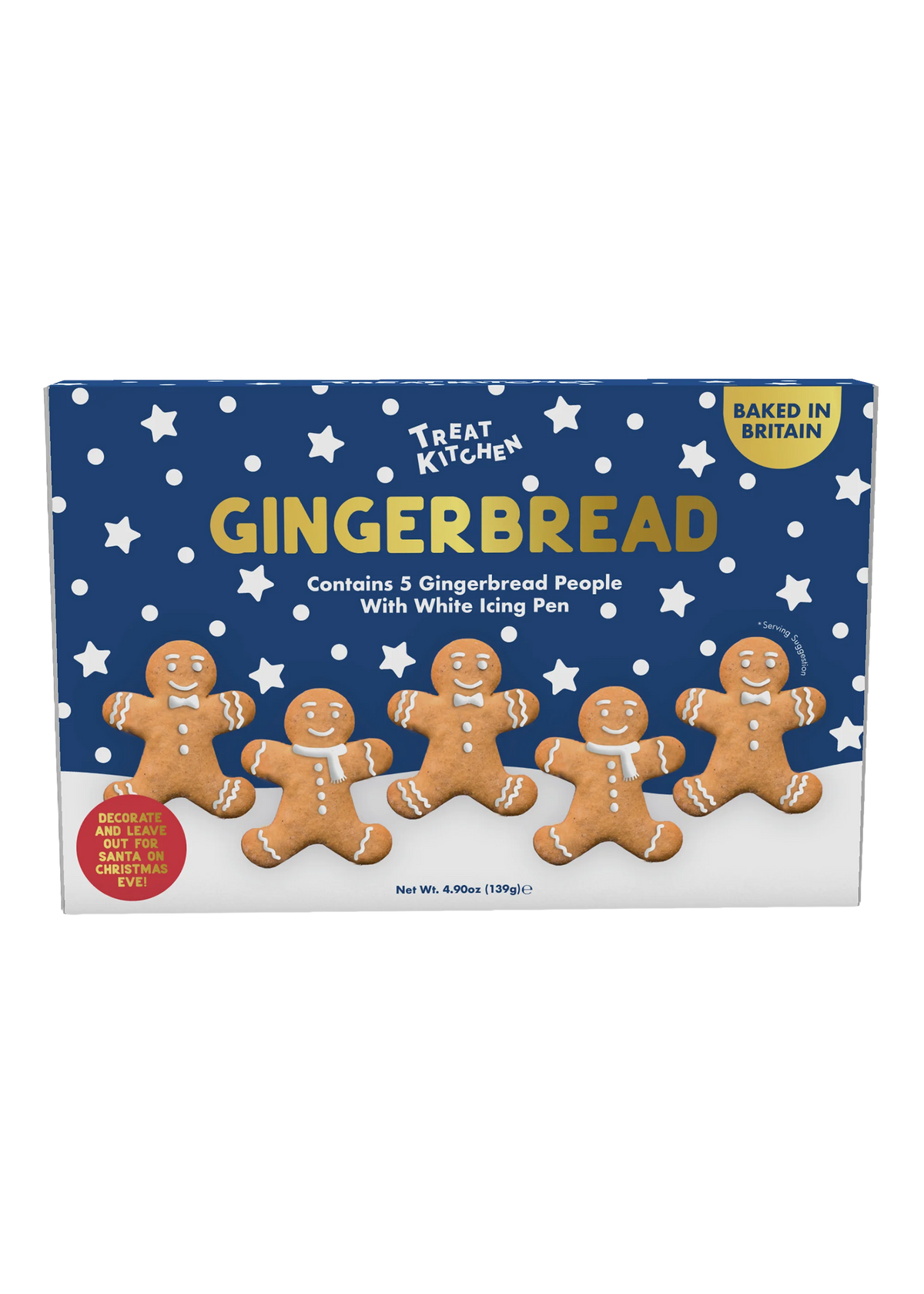Treat Kitchen Gingerbread Men Biscuit Decoration Kit