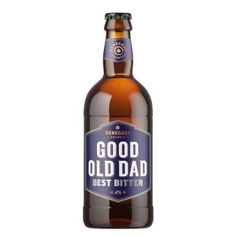 RENEGADE BREWERY GOOD OLD DAD Best Bitter 4%abv 500ML