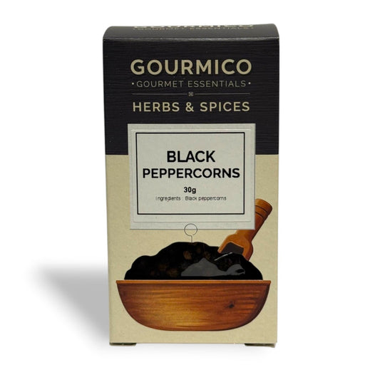 Gourmico Black Peppercorns 30g