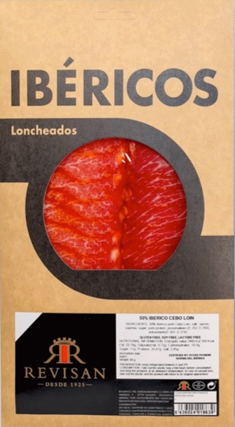 REVISAN Guijuelo Sliced Lomo 80g