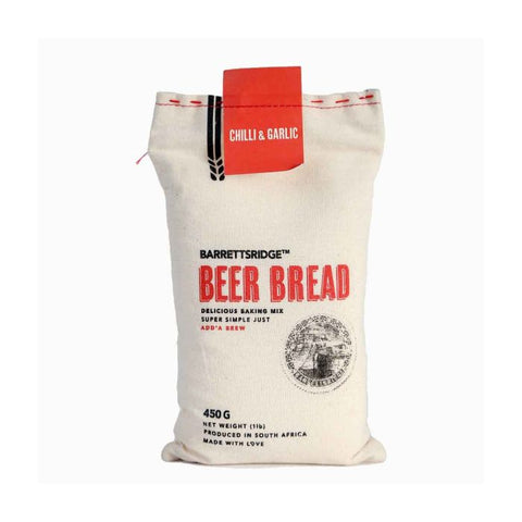 BARRETT'S RIDGE Chilli & Garlic Beer Bread Flour Mix 450g