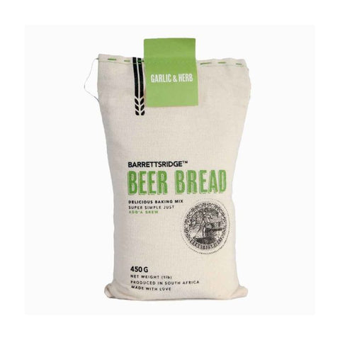 BARRETT'S RIDGE Garlic & Herb Beer Bread Flour Mix 450g