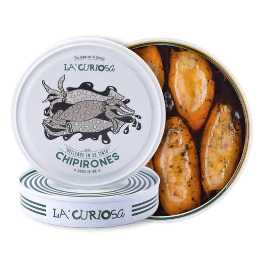 LA CURIOSA Squids in their Ink 6-8 Pieces 120g