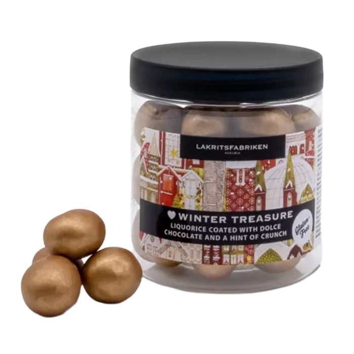 Lakritsfabriken Winter Treasure Liquorice with Dolce Chocolate & Crunch